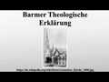 Barmer Theologische Erklärung