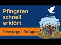 Pfingsten Erklärung des christlichen Feiertages