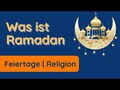 Fastenmonat Ramadan Erklärung der Regeln