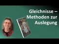 Gleichnisse - Methoden zur Auslegung
