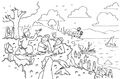 Ausmalbild - Seligpreisungen