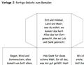 Wir basteln einen Gebetswürfel