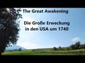 Die (erste) Große Erweckung in den USA