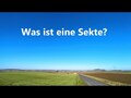 Was ist eine Sekte?