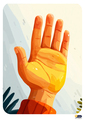 Bildkarte: Hand