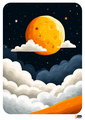 Bildkarte: Mond