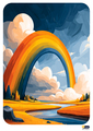 Bildkarte: Regenbogen