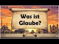 Was ist Glaube