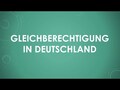 Gleichberechtigung einfach und kurz erklärt