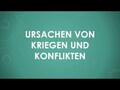 Ursachen von Kriegen und Konflikten