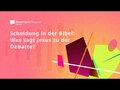 Scheidung in der Bibel: Was sagt Jesus zu der Debatte?