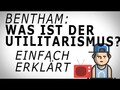 Bentham: UTILITARIANS 1