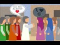 Maria Magdalena wird geheilt und geht mit Jesus