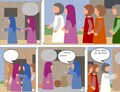 Maria Magdalena wird geheilt und geht mit Jesus