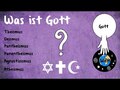 Was ist Gott? (Theismus, Pantheismus, Agnostizismus...)