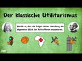 Klassischer Utilitarismus (Bentham und Mill)