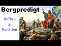 Aufbau und Inhalt der Bergpredigt 