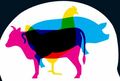 Iss was Tiere Fleisch und ich