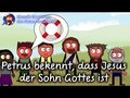 Petrus bekennt, dass Jesus Gottes Sohn ist