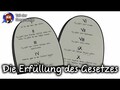 Die Erfüllung des Gesetzes (Bergpredigt Teil 3)